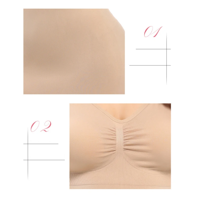 Top de lactancia sin mangas para talla grande en embarazo cómodo - imagen 3