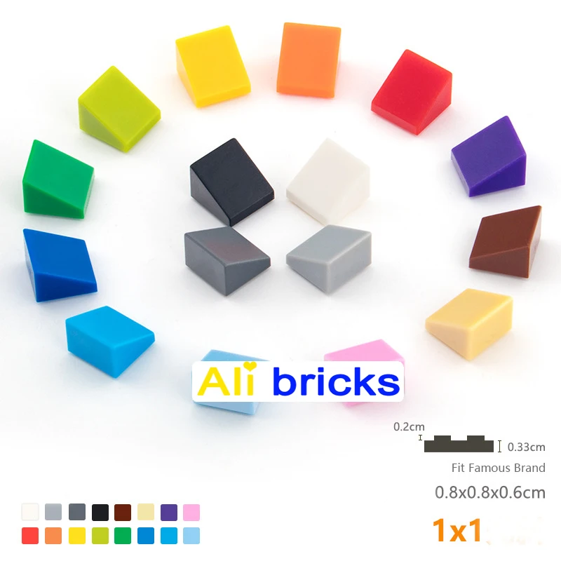 Bloques de construcción educativos para niños – Ladrillos lisos - imagen 2