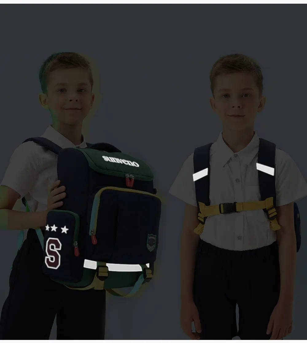 Sunveno mochila escolar impermeable para niños y niñas - imagen 4