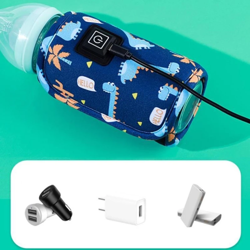 Calentador de biberones portátil USB con manta térmica para bebé - imagen 4