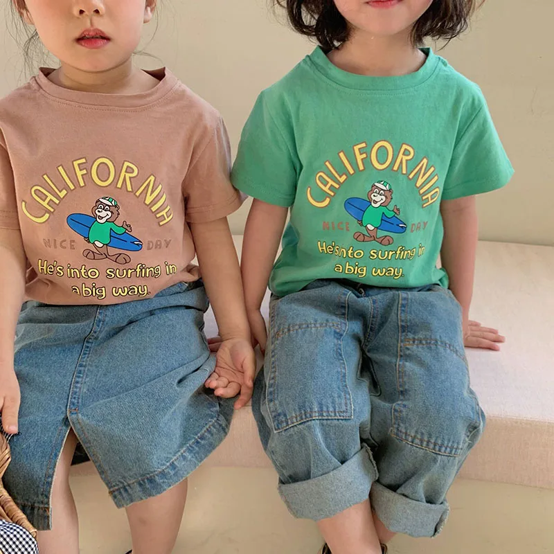 MILANCEL Camiseta manga corta infantil - Estampado verano niños - imagen 2