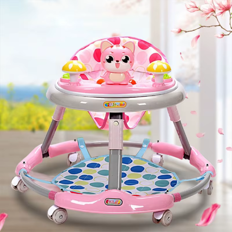 Andador rosa para bebés