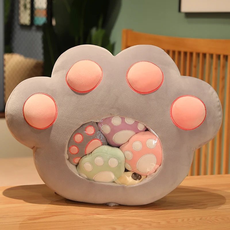 Peluche listo para regalar en una bolsa OPP