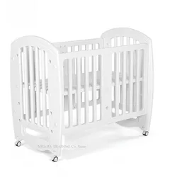 Cuna infantil multifuncional con mosquitera y panel de juego