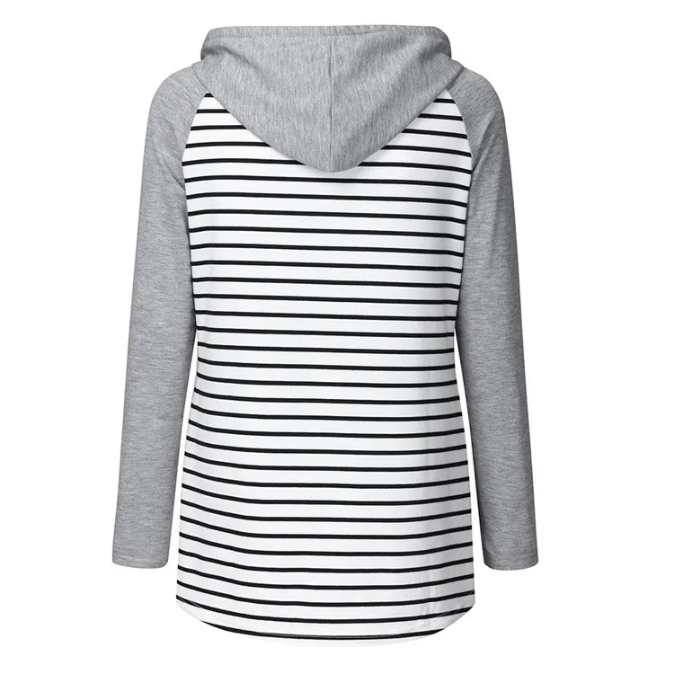 Detalle de la sudadera y las rayas
