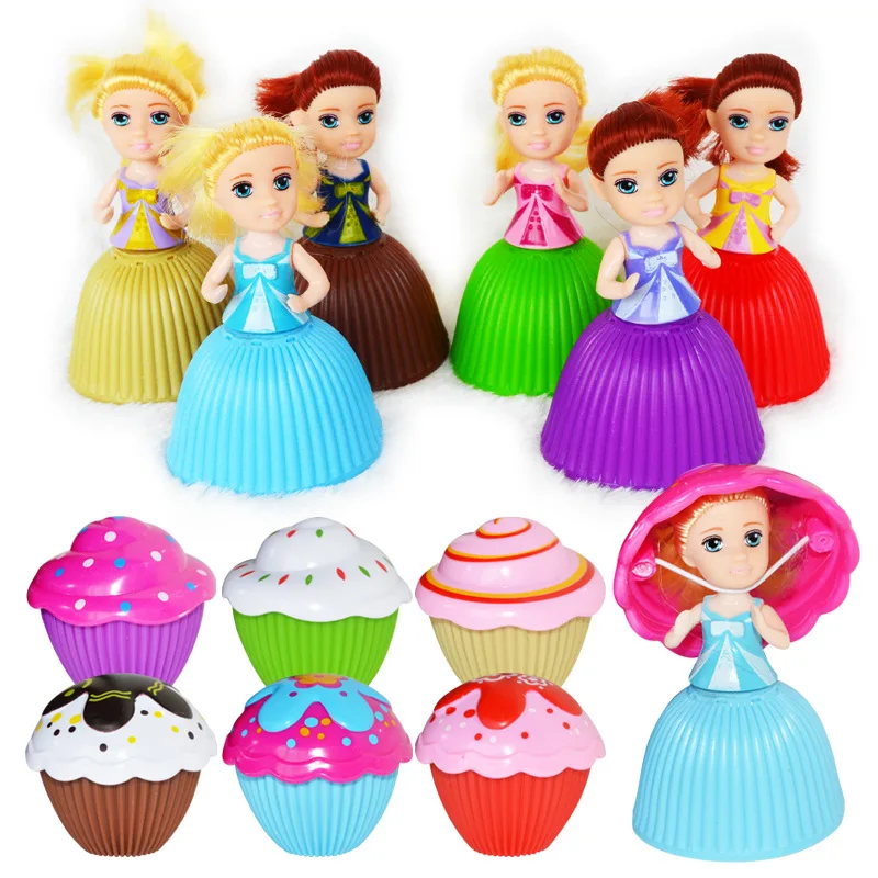 Muñeca princesa cupcake perfumada – Set juguete 12 piezas Navidad - imagen 4