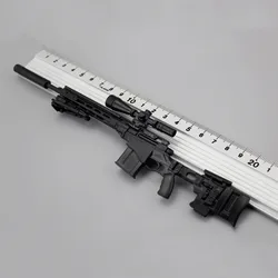 Accesorio rifle francotirador Remington MSR para figuras de soldado