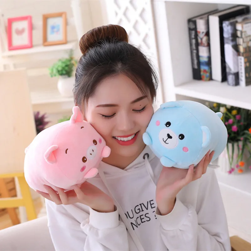 Peluche almohada de regalo animales suaves de dibujos animados - imagen 5