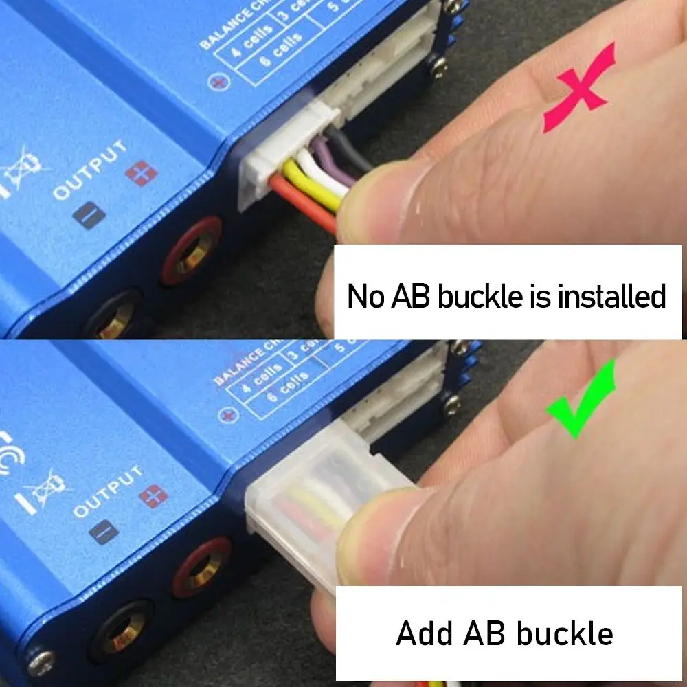 Ejemplo de instalación del protector