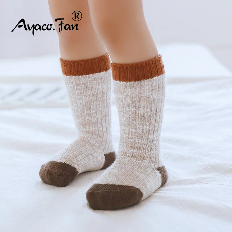 Calcetines bebé invierno algodón suela antideslizante niña niño - imagen 2