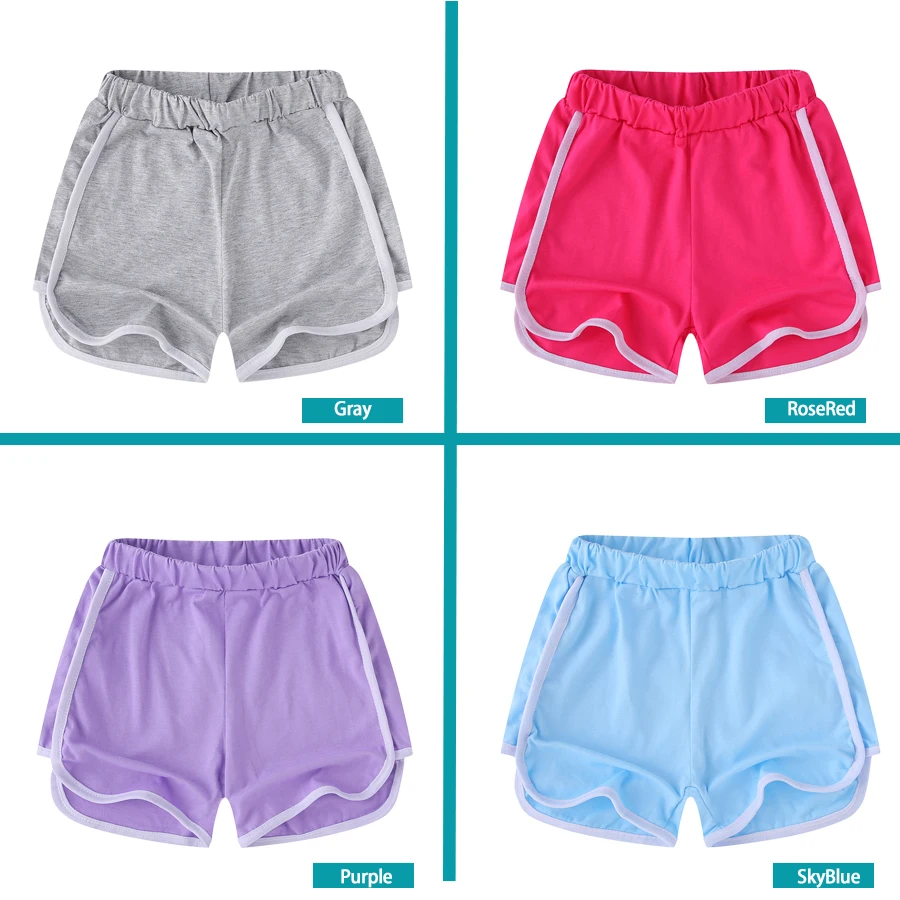 Pantalones cortos de algodón para niños y niñas – Ideal para playa y verano - imagen 5