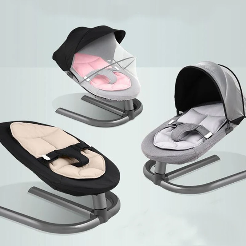 Sillón mecedora eléctrico para bebé con cuna y balanceo - imagen 3