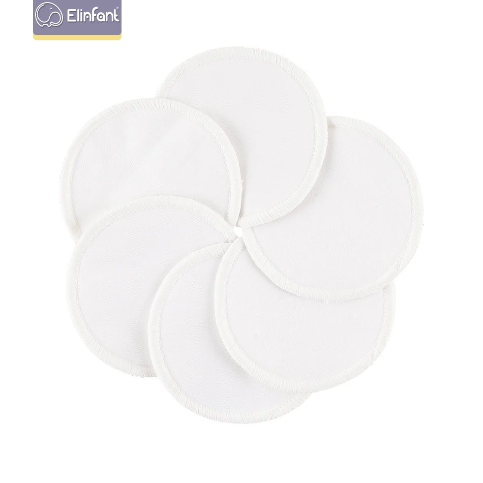 Protectores mamarios de bambú reutilizables – Impermeables y lavables - imagen 3