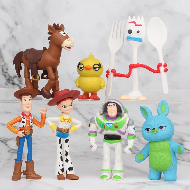 Figuras Toy Story 4: Woody, Buzz y Forky – Juguetes para niños - imagen 2