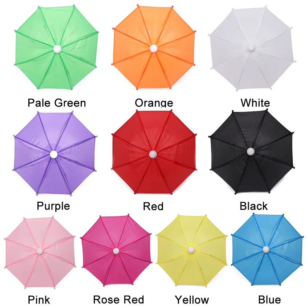 Paraguas de juguete en diferentes colores