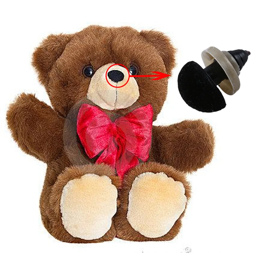 Nariz triangular para muñecos de peluche - Accesorio DIY de plástico - imagen 5