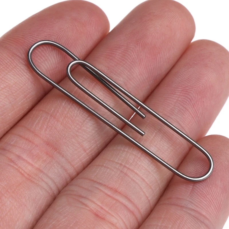 Clip de papel con memoria de forma Nitinol – Truco de magia para niños - imagen 3