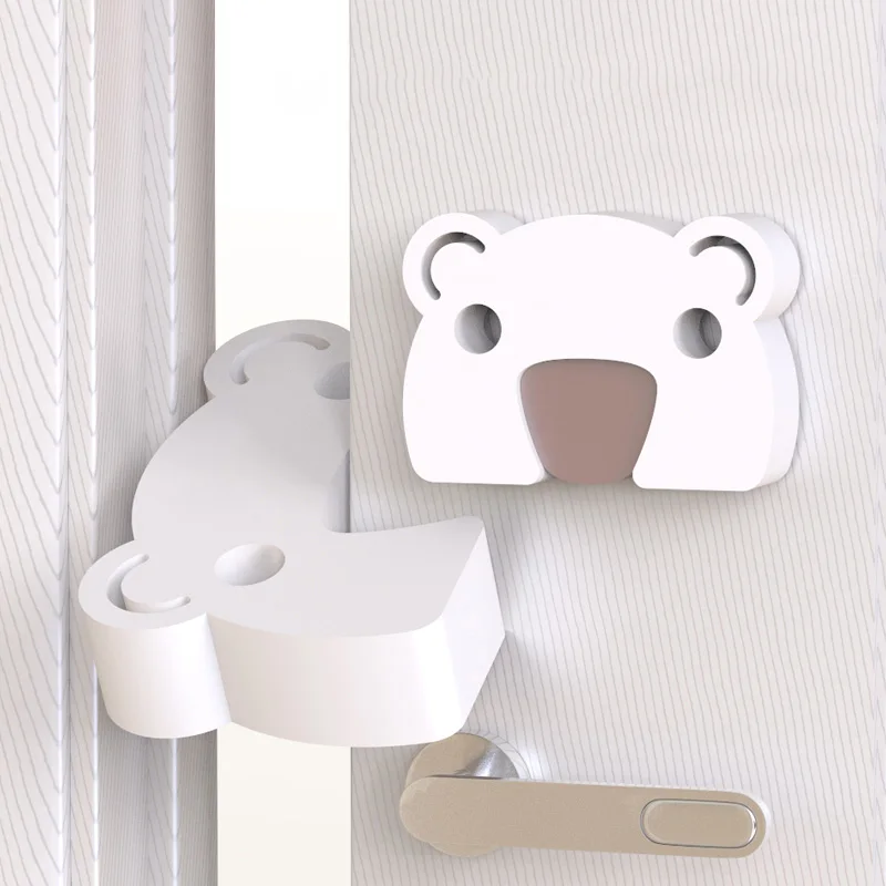 Tope de puerta seguridad bebé – Protección antipellizco EVA - imagen 3