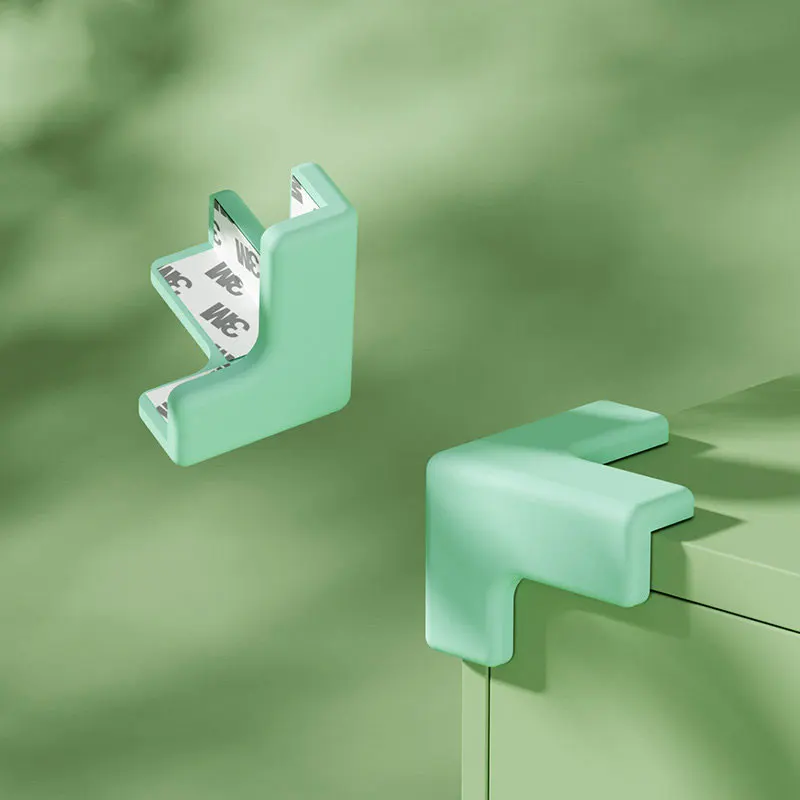 Conjunto de protectores de esquina transparente