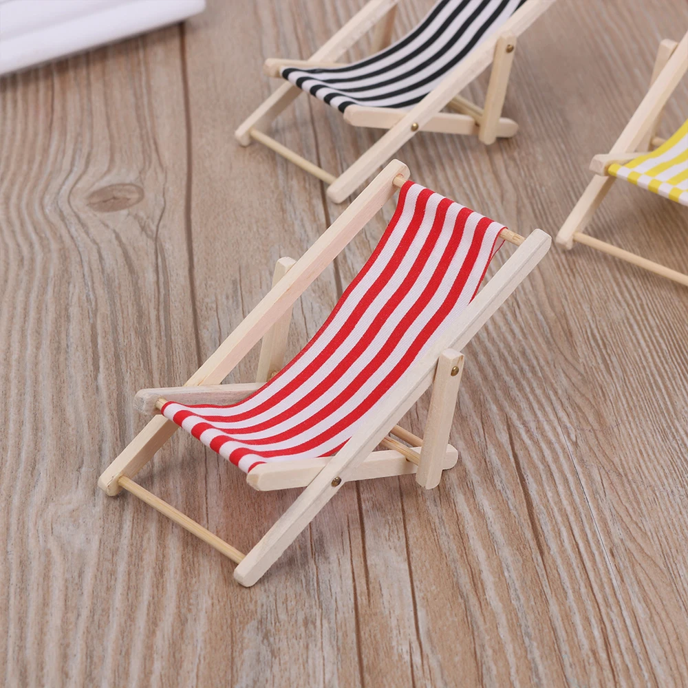 Silla de muñecas plegable, juguete plástico para playa - imagen 4