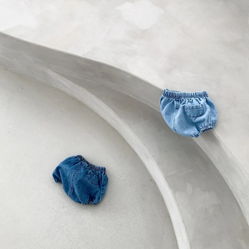 Pantalones cortos de algodón fino transpirables infantiles para verano - imagen 2