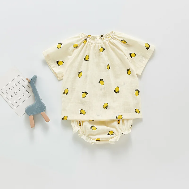 Milangel Body para bebé recién nacido con estampado de frutas - imagen 3