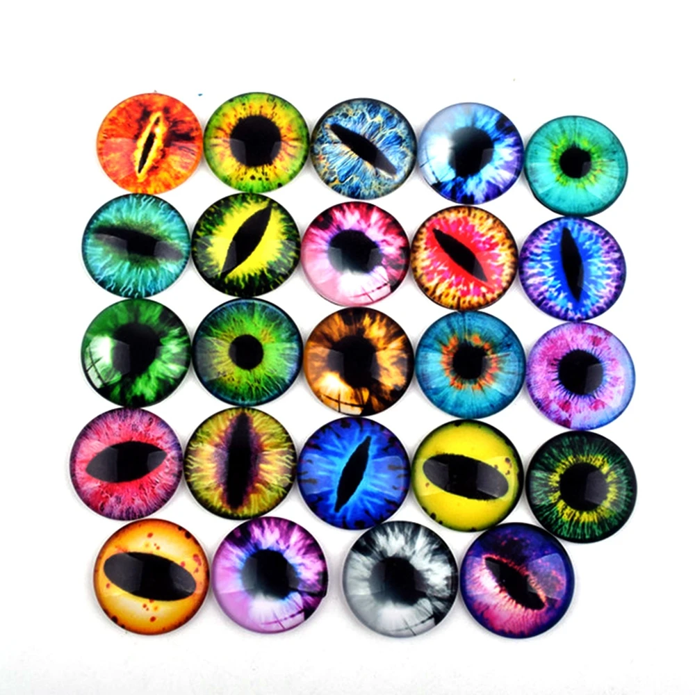 Ojos de cristal para muñecas - Accesorios infantiles de manualidades - imagen 2