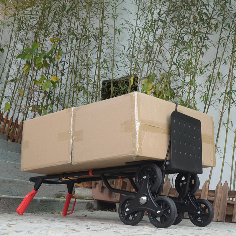Carro elevador para escaleras con ruedas de goma y asa telescópica - imagen 4