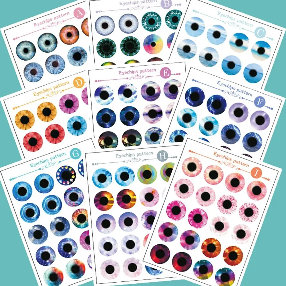 Ojos de cristal para muñeca Blythe – 20 piezas para manualidad - imagen 2