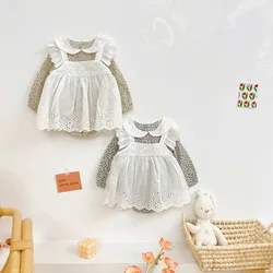 Body encaje floral MILANCEL para niña - Estilo Lolita