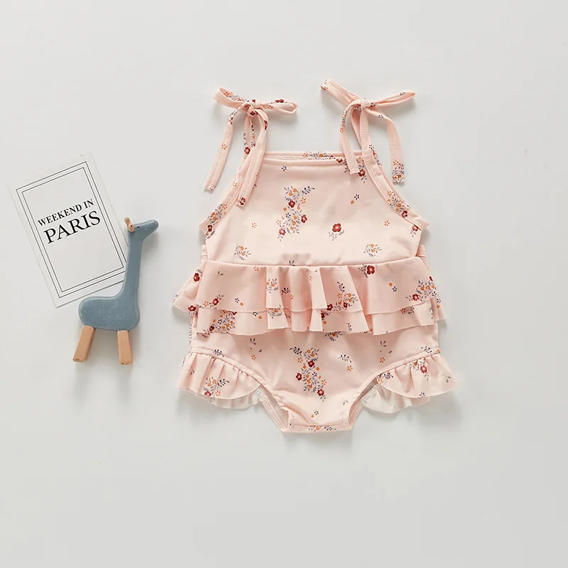 MILANCEL Traje de baño bebé niña estampado limón algodón – Verano - imagen 5