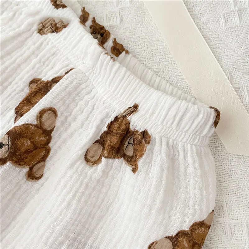 Conjunto pijama de oso para niño - Algodón suave y transpirable - imagen 4