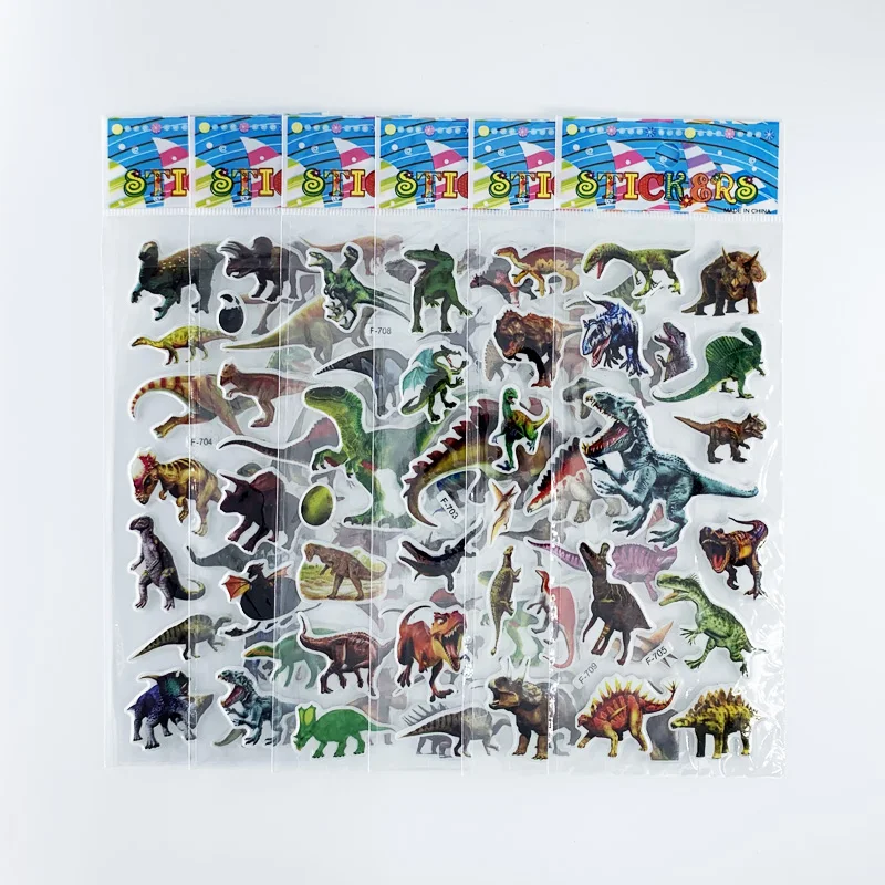 Pegatinas de dinosaurios para niños – adhesivos impermeables - imagen 3