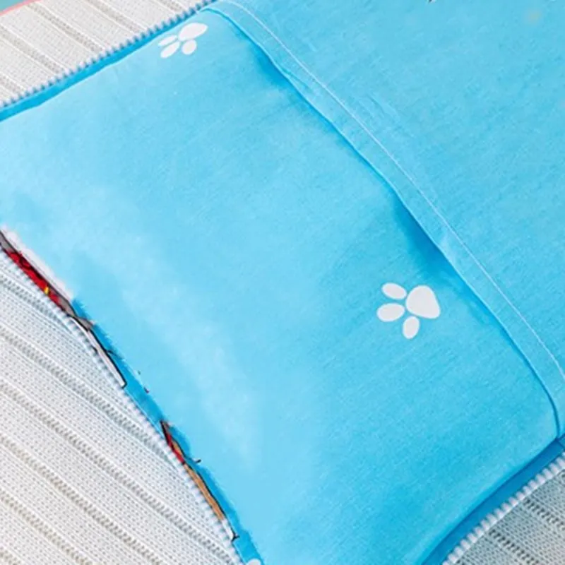Funda de almohada infantil suave con diseño de animales y sobre - imagen 2
