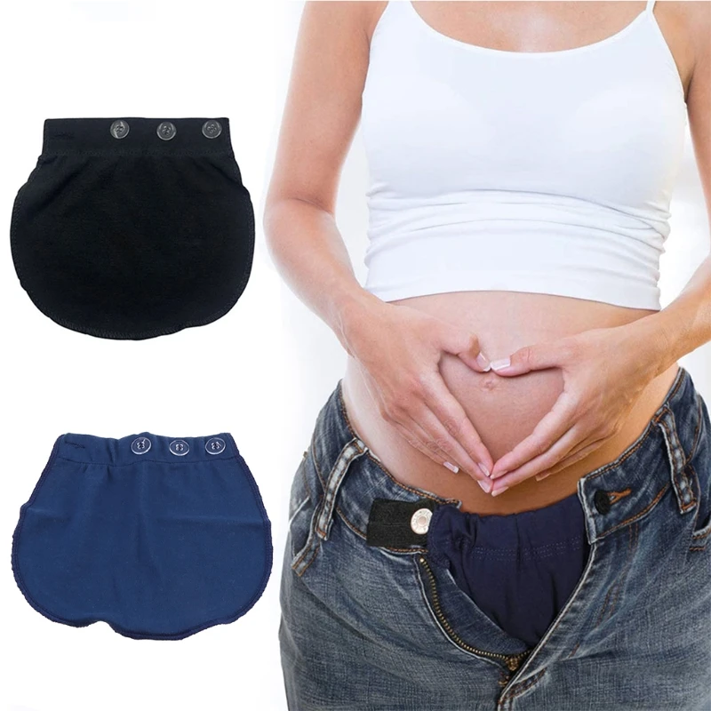 Cinturón elástico ajustable de maternidad para pantalones mujer - imagen 5