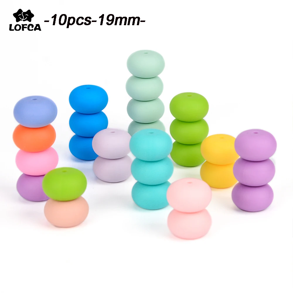 LOFCA Collar dentición de silicona para bebé sin BPA - imagen 3