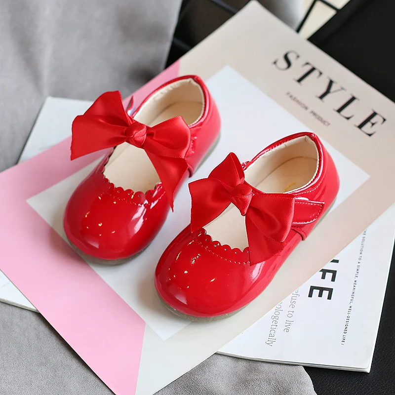 Zapatos charol para niñas estilo princesa – Primeros pasos cómodos - imagen 5