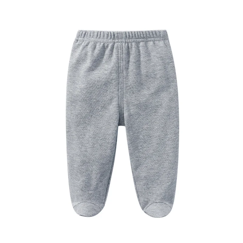 Lawadka pantalones de bebé de algodón lisos para recién nacido