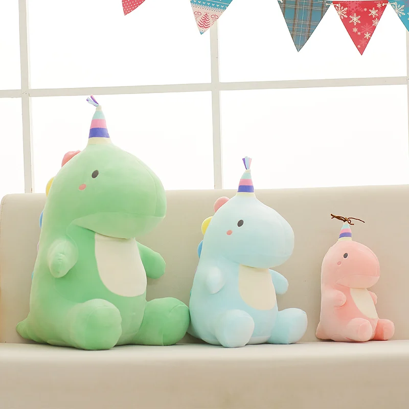 Huggabe peluche de dinosaurio súper suave para abrazos y dormir - imagen 5