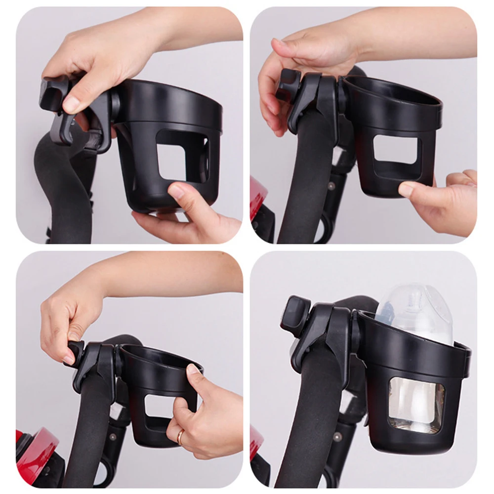 HOUSBAY Portavasos para cochecito – Accesorio imprescindible - imagen 5