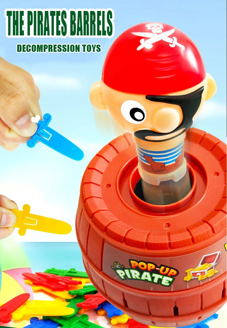 Espada pirata con rompecabezas 3D para niños