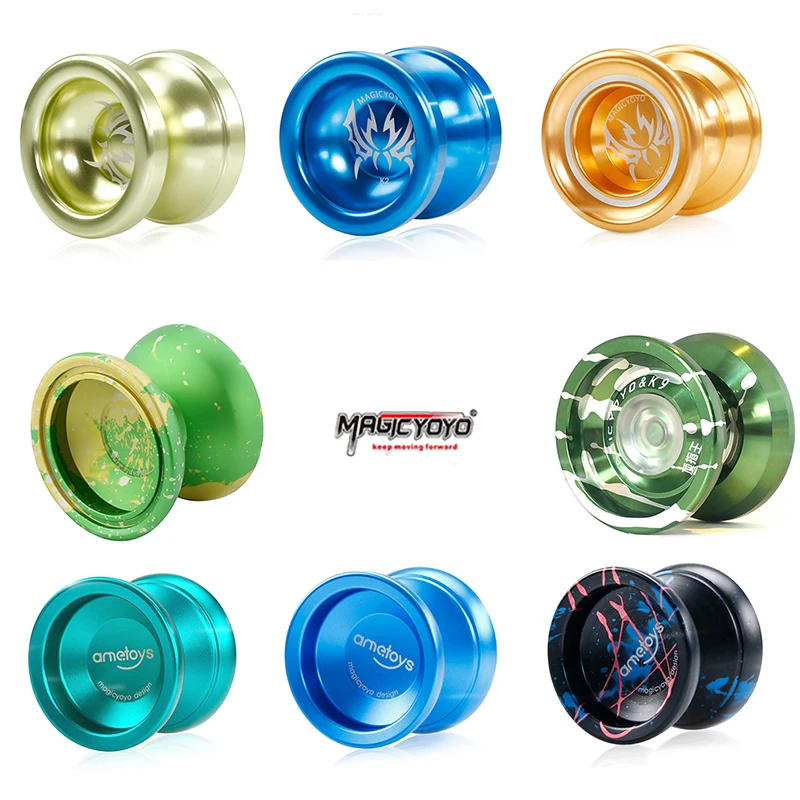 MAGICYOYO T5 Yoyó profesional de aleación de aluminio – Azul zafiro - imagen 2