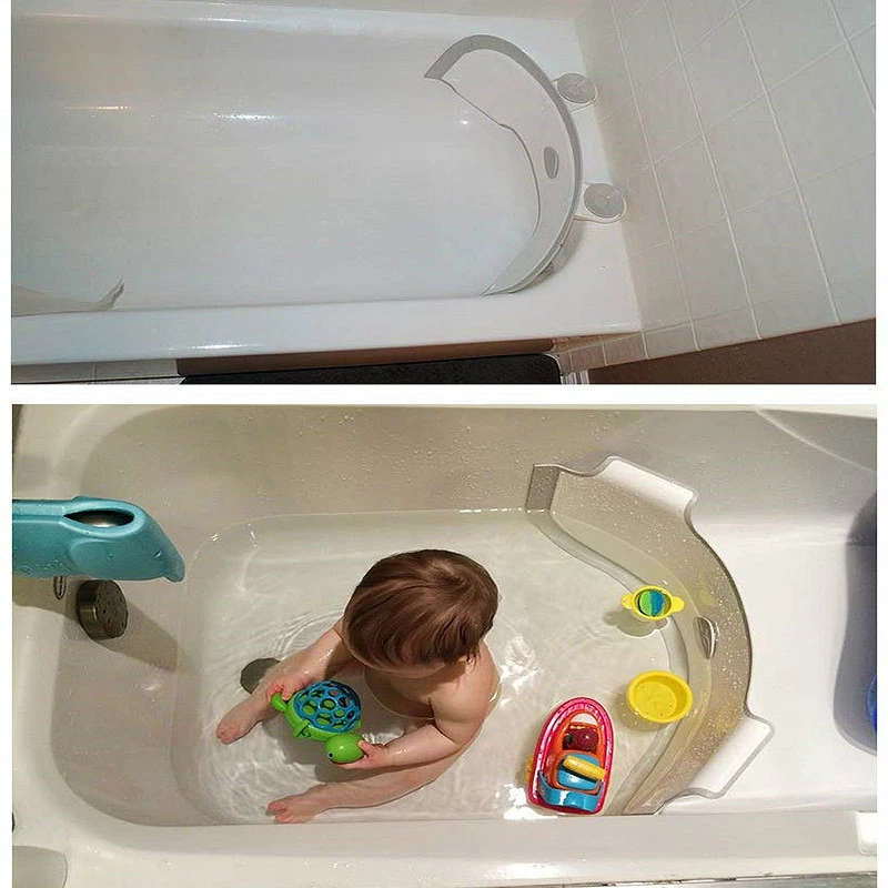 Mampara de bañera ajustable para bebé: ahorro de agua - imagen 5
