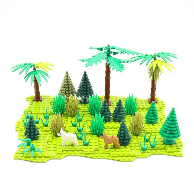 Rincón de jardín en miniatura