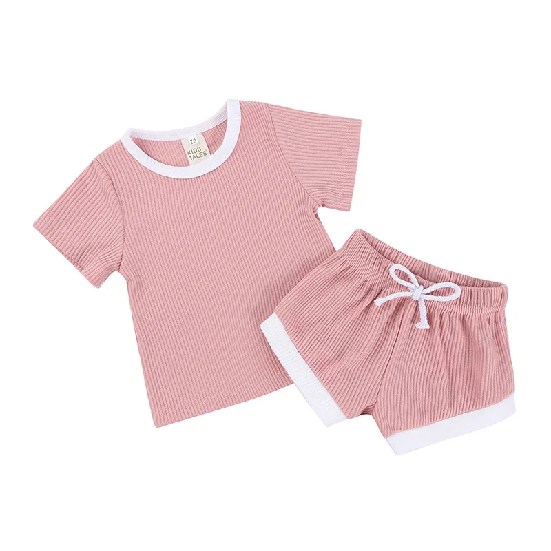 Conjunto verano rayas niño – Algodón suave - imagen 4