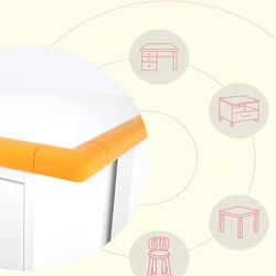 Protector de esquinas suave para muebles y mesas infantiles