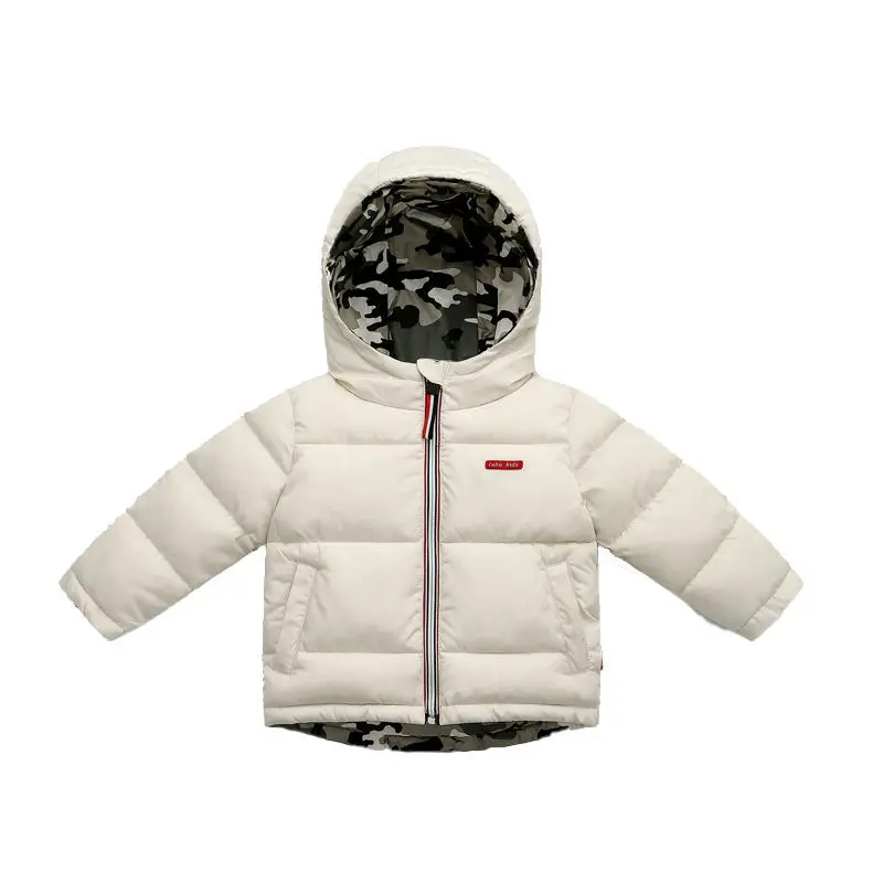 Abrigo impermeable de invierno con capucha para niño - imagen 3