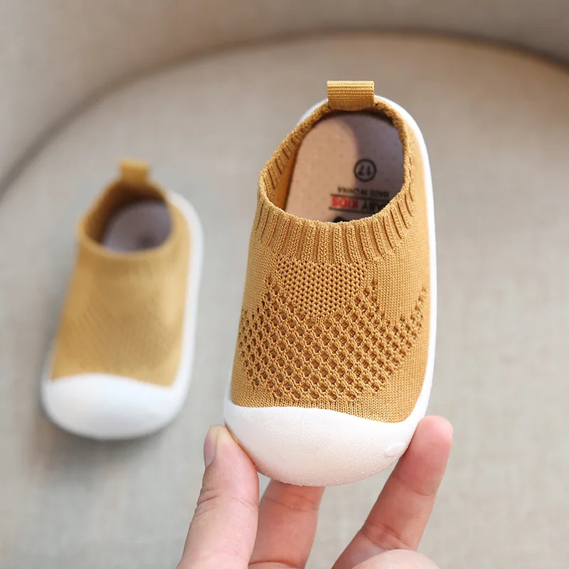 Zapatos de primeros pasos transpirables de punto flexibles - imagen 2