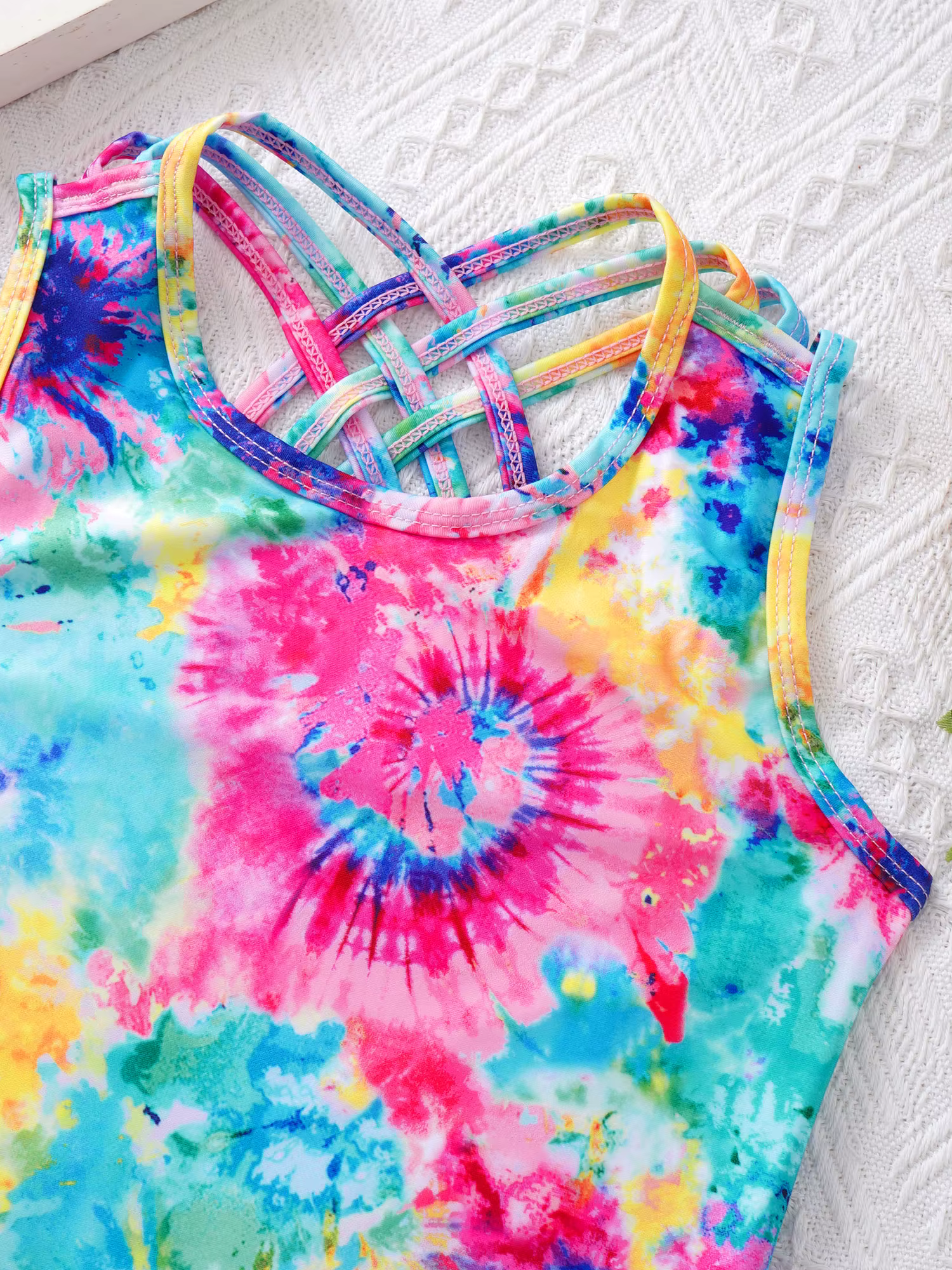 Bañador de una pieza para niña con estampado de verano - imagen 4