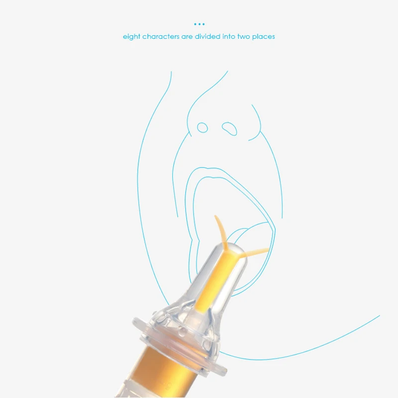 Dispensador de medicina dosificador para bebés – Aplicador práctico colorido - imagen 2
